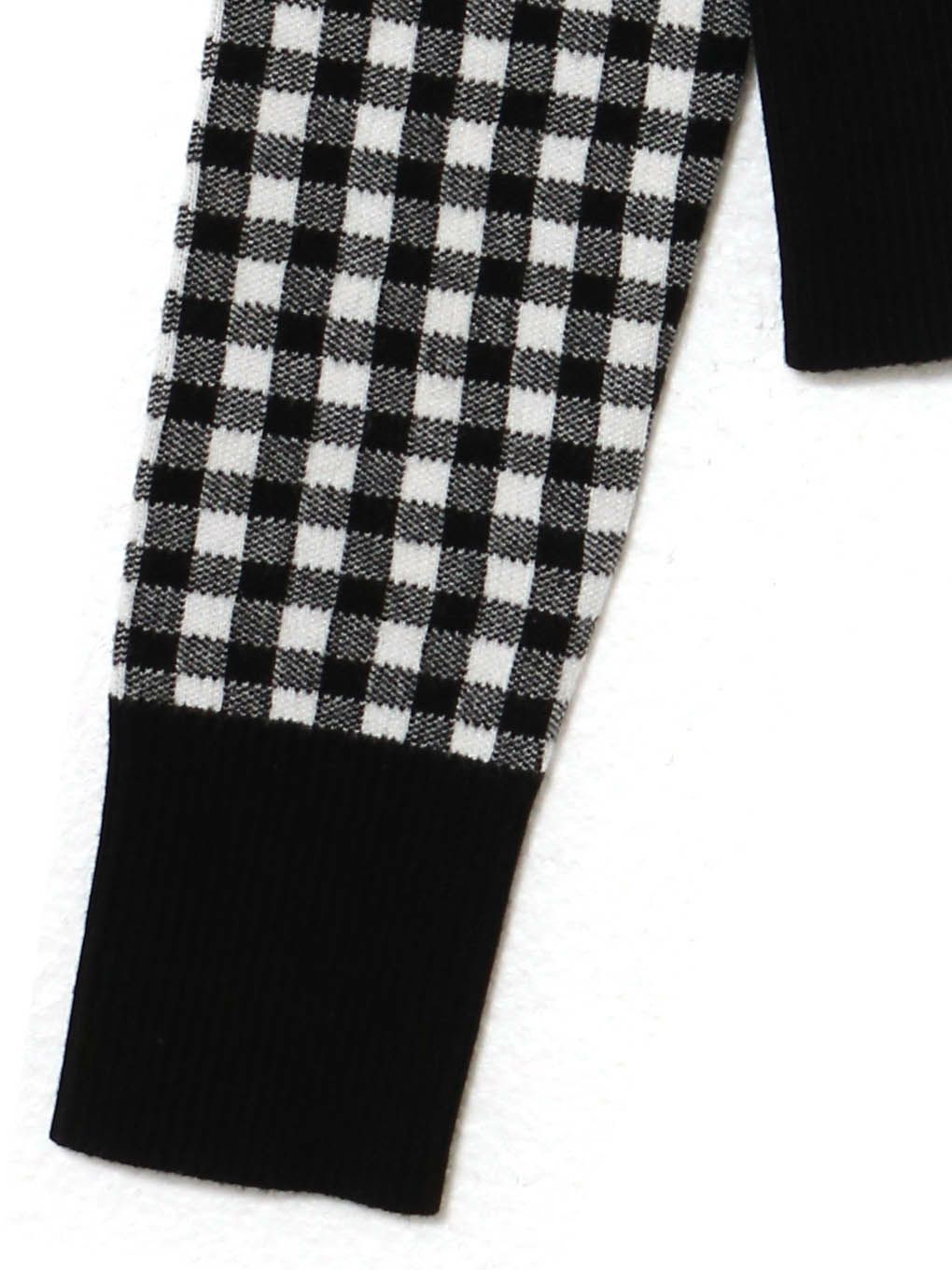 【BUBBLES】チェックリボントップス