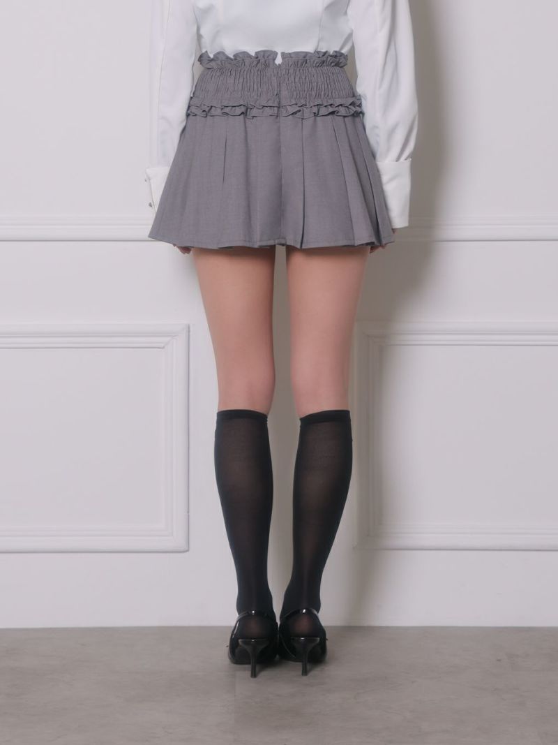 BUBBLES】ギャザープリーツスカパン | sparkling mall online store