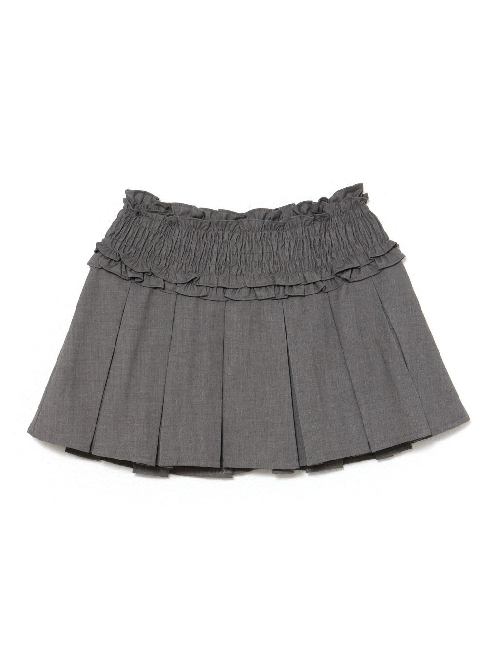 【BUBBLES】ギャザープリーツスカパン