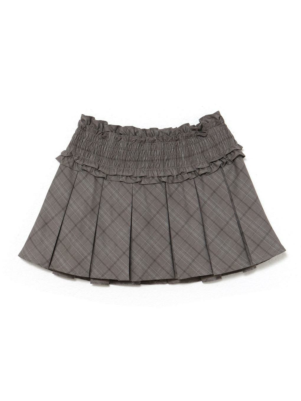 【BUBBLES】ギャザープリーツスカパン