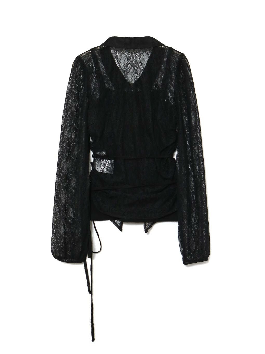 【BUBBLES】レースギャザーブラウス