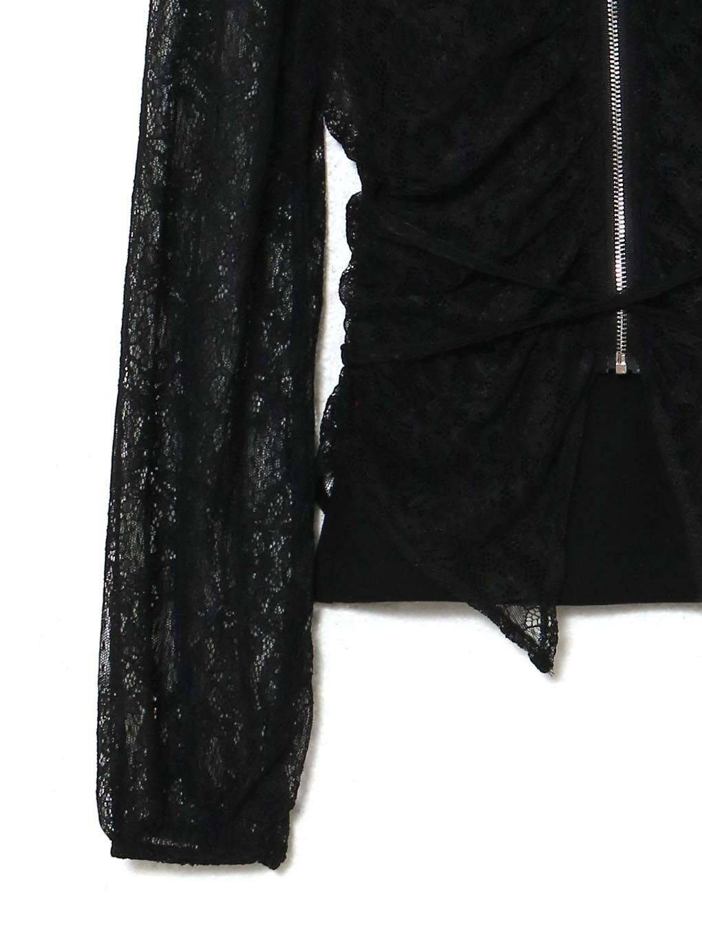 【BUBBLES】レースギャザーブラウス