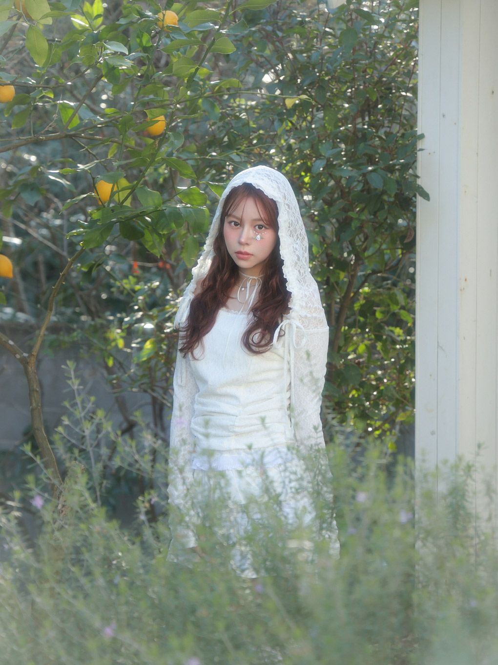 【BUBBLES】レースフーディートップス