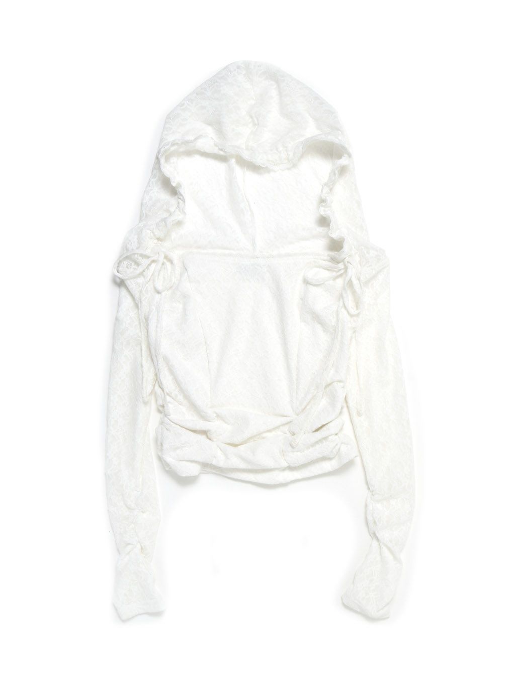 【BUBBLES】レースフーディートップス