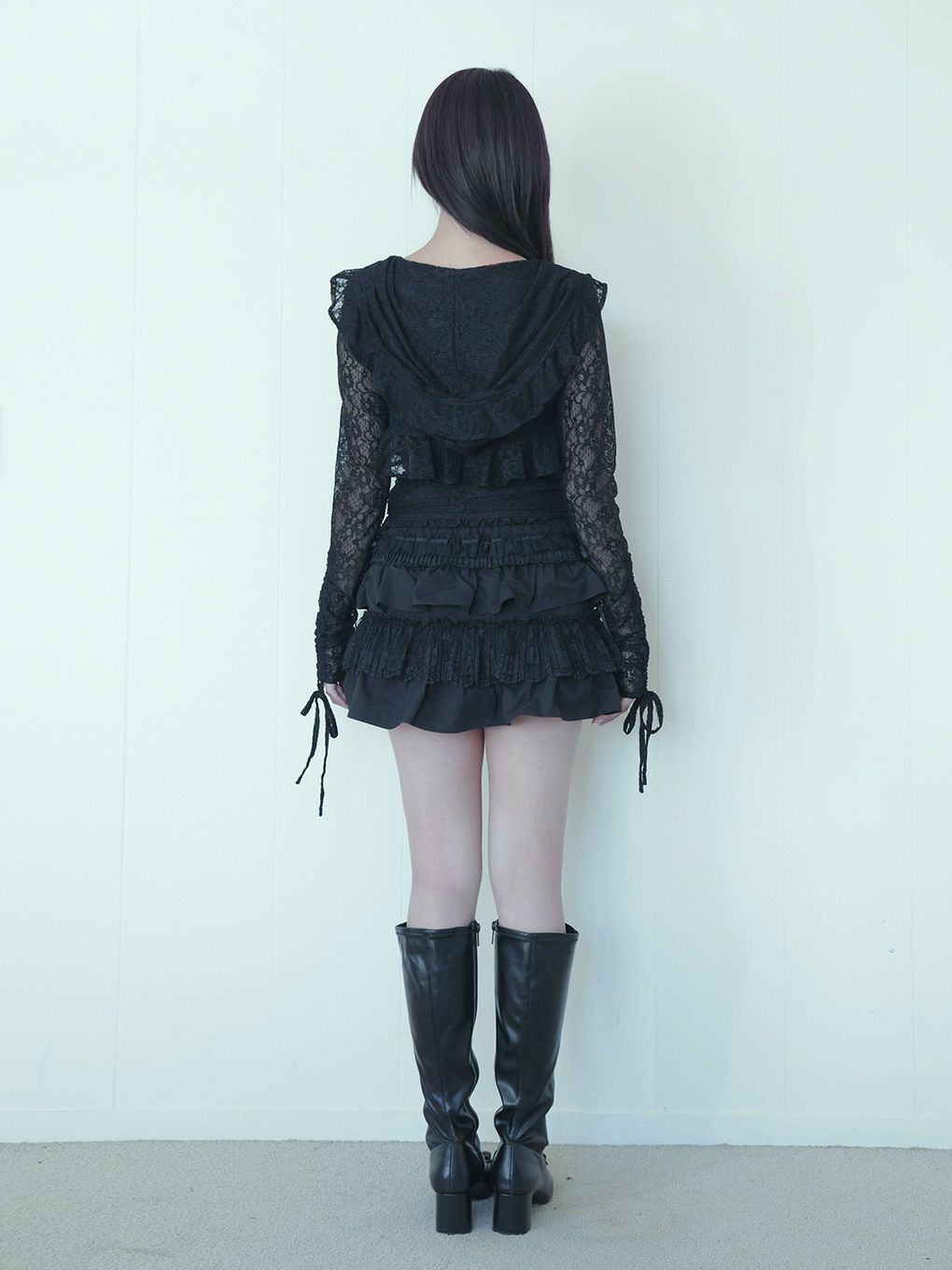 【BUBBLES】レースフーディーアンサンブル