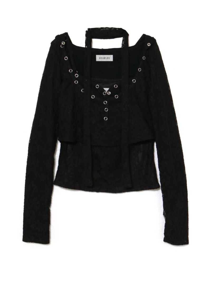 BUBBLES】フードレーストップス | sparkling mall online store BUBBLES】フードレーストップス | sparkling mall online store