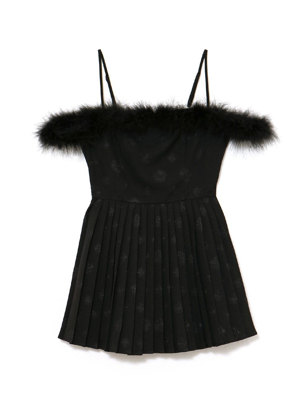 【BUBBLES】ローズファープリーツワンピース