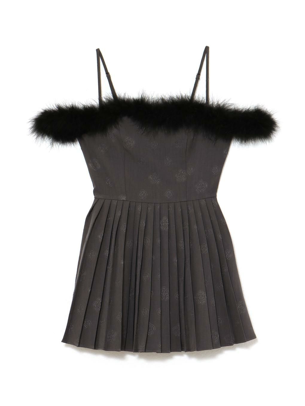 【BUBBLES】ローズファープリーツワンピース