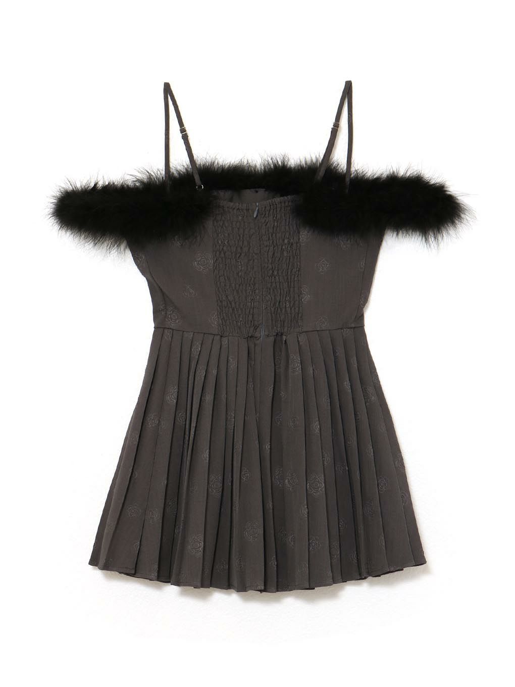 【BUBBLES】ローズファープリーツワンピース