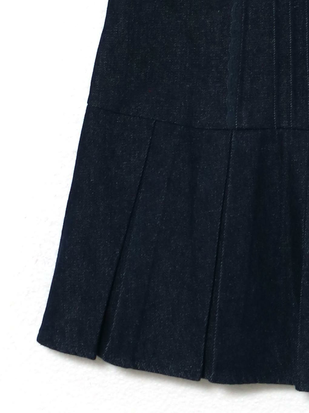 【BUBBLES】コケットデニムワンピース