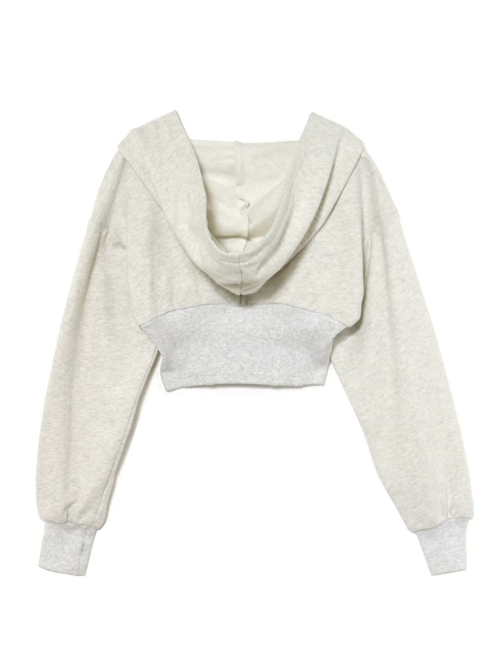 【BUBBLES】コルセットスウェットトップス