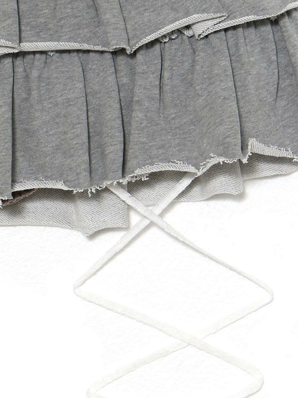 【BUBBLES】クロスリボンティアードスカパン