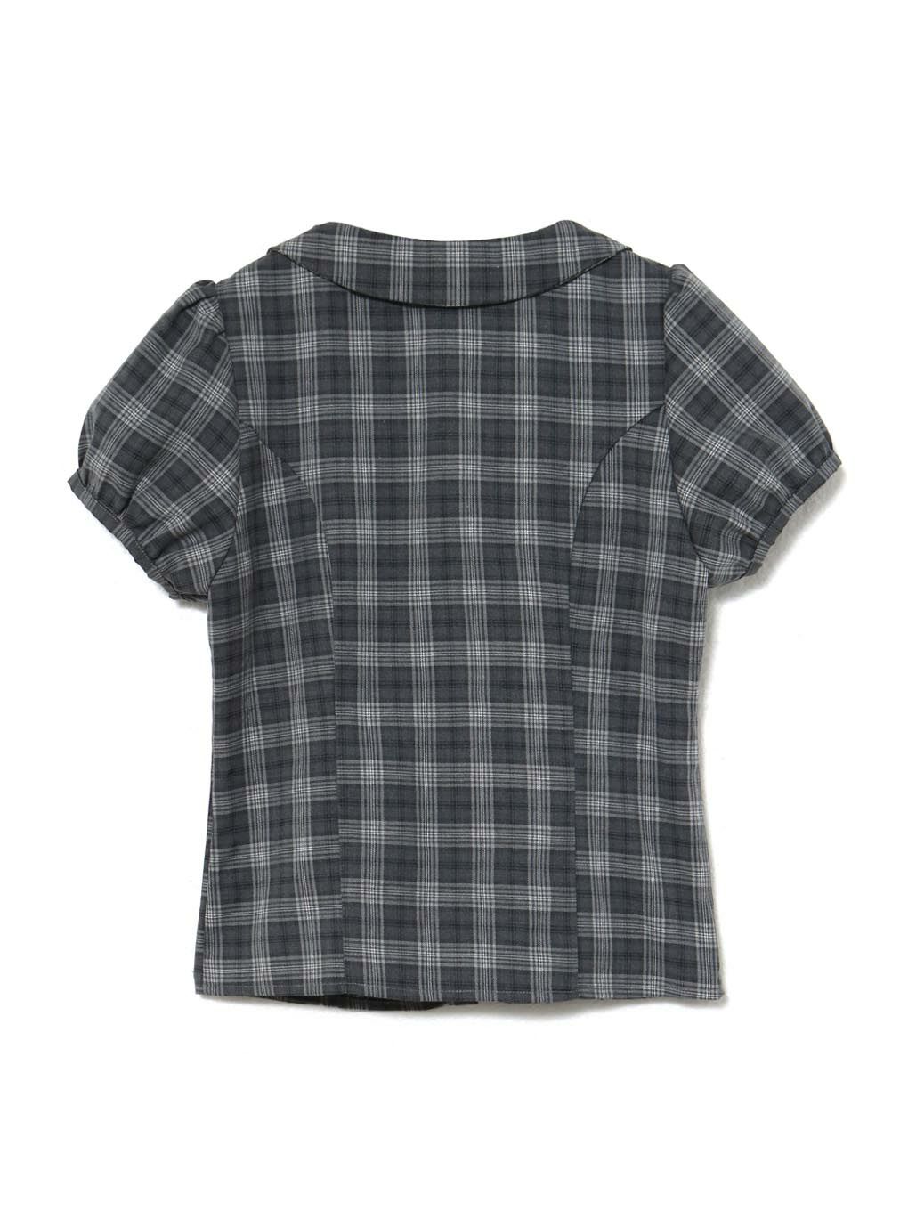 【BUBBLES】スクエアリボンブラウス