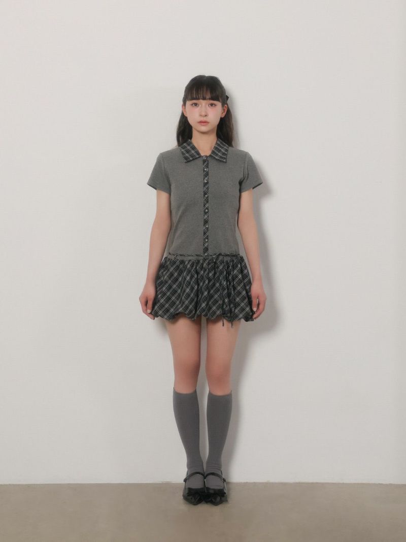2025 お歳暮【公式】 - 人気ブランド sparkling | BUBBLES】ポロバルーンワンピース mall store online ワンピース