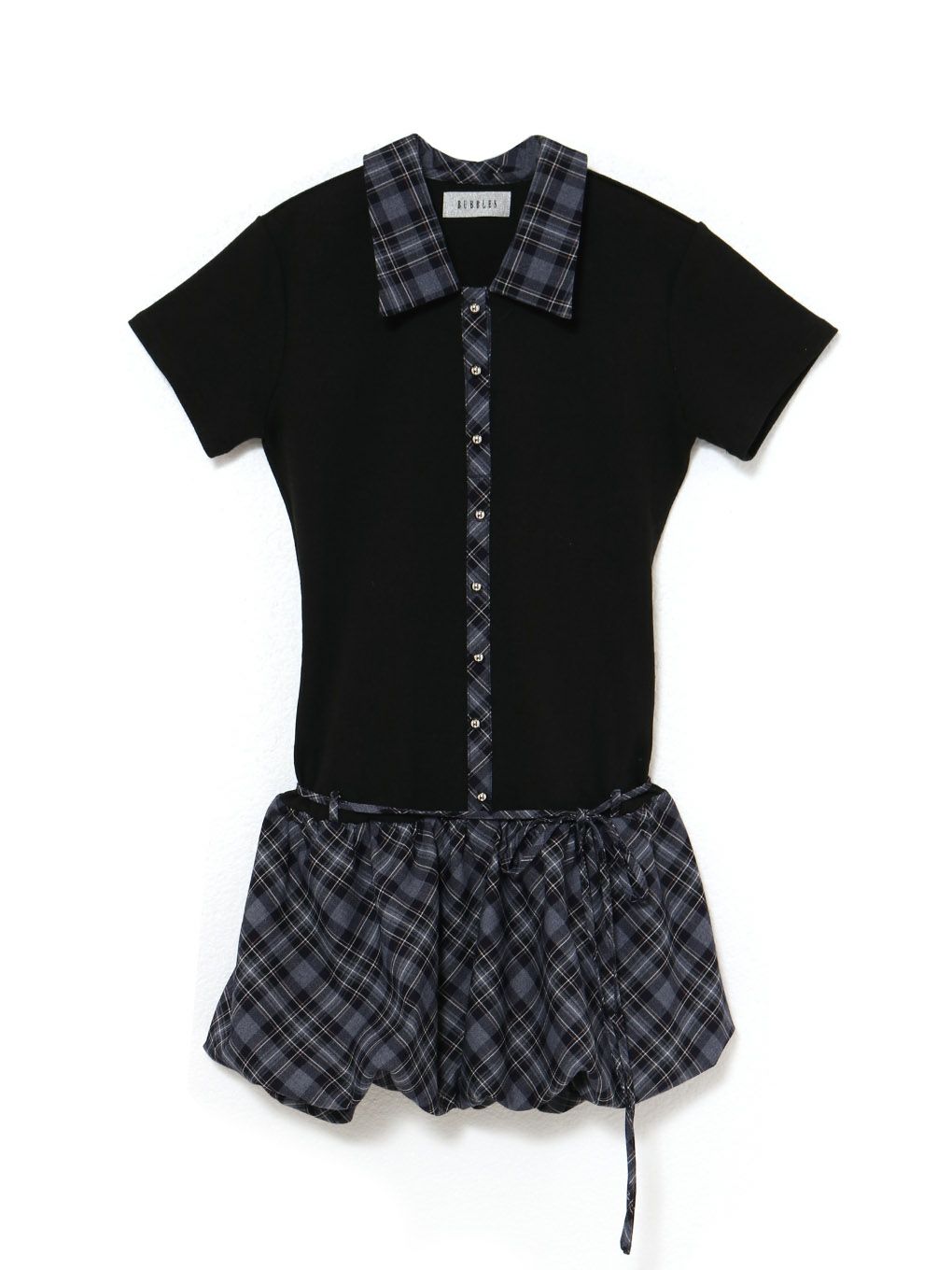 【BUBBLES】ポロバルーンワンピース