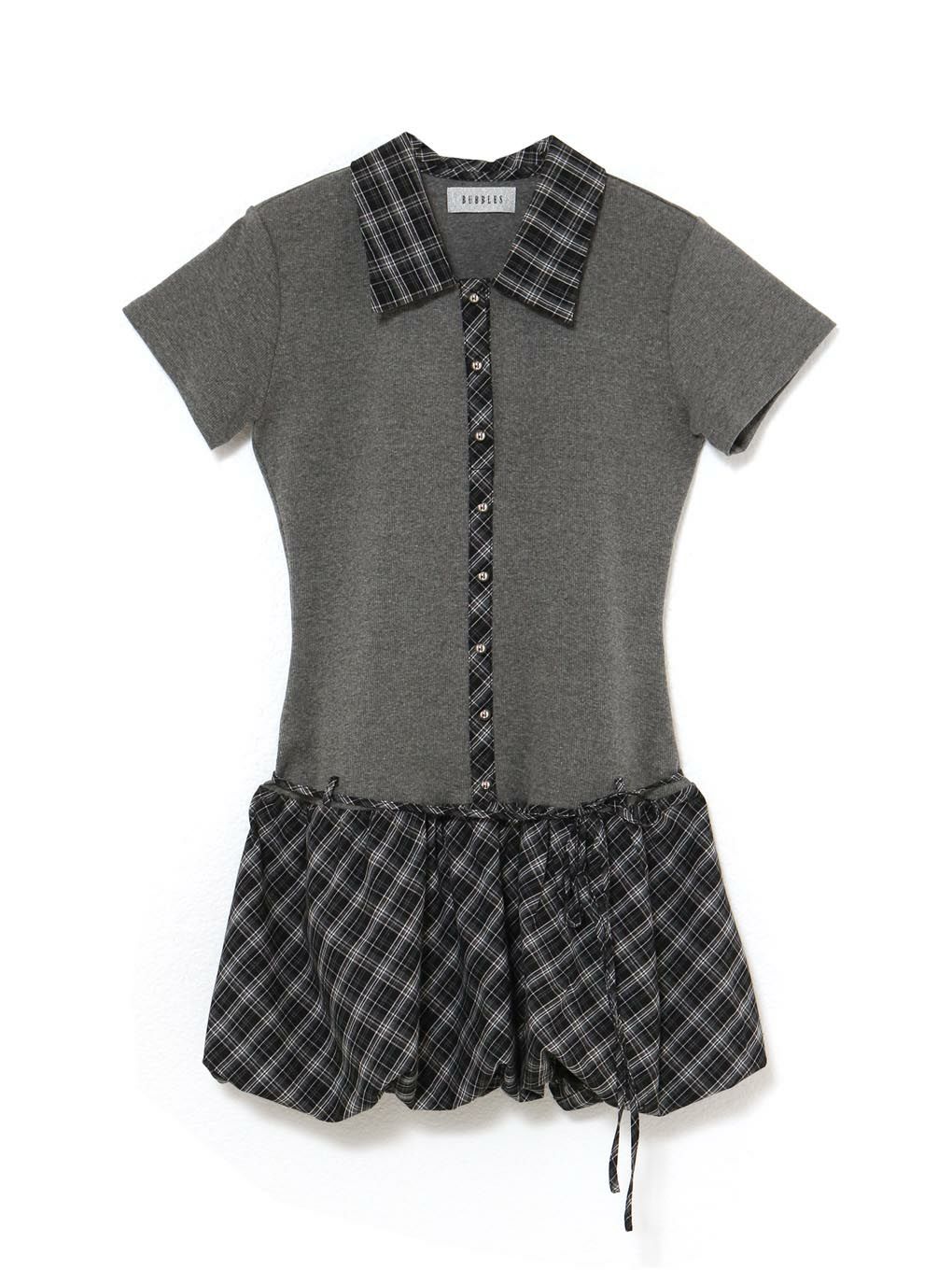 【BUBBLES】ポロバルーンワンピース