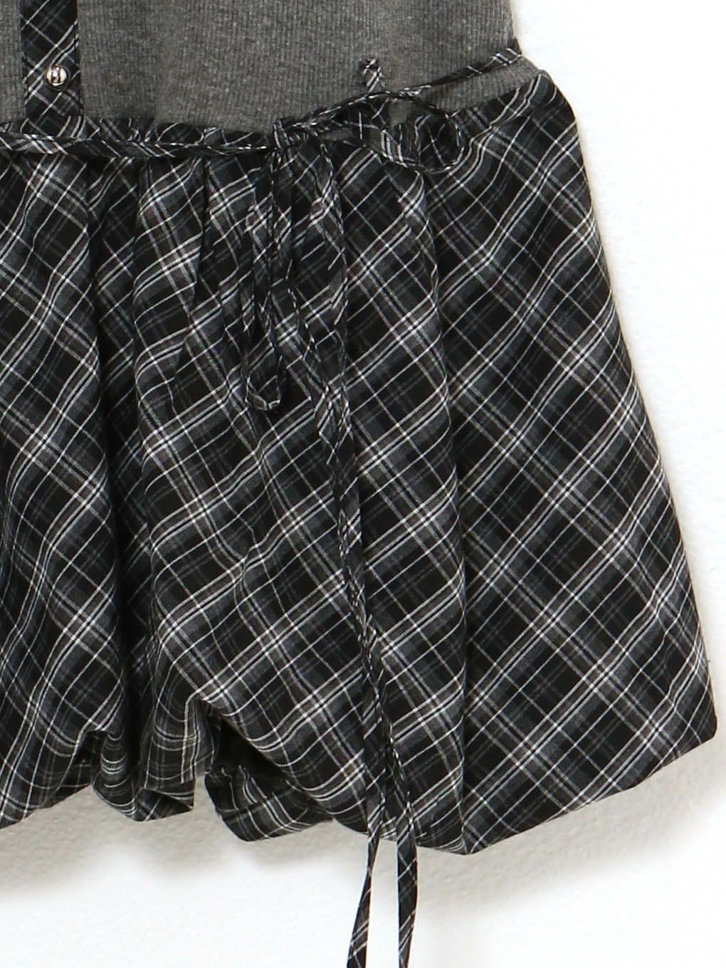 【BUBBLES】ポロバルーンワンピース