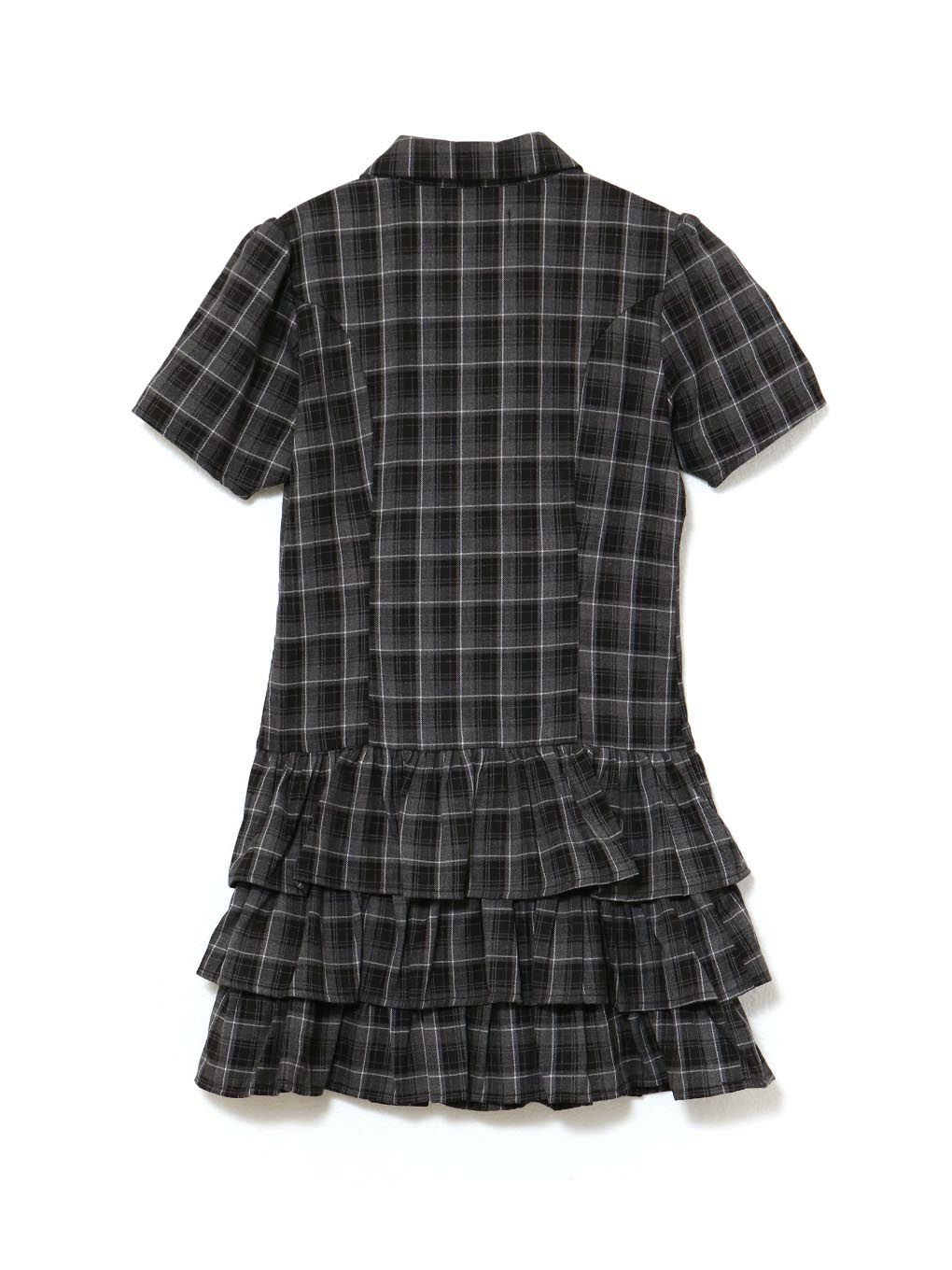 【BUBBLES】ネクタイティアードワンピース