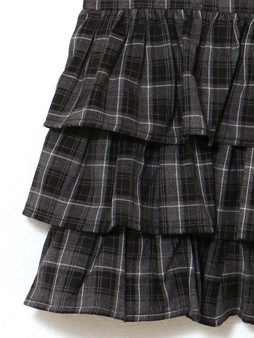 【BUBBLES】ネクタイティアードワンピース