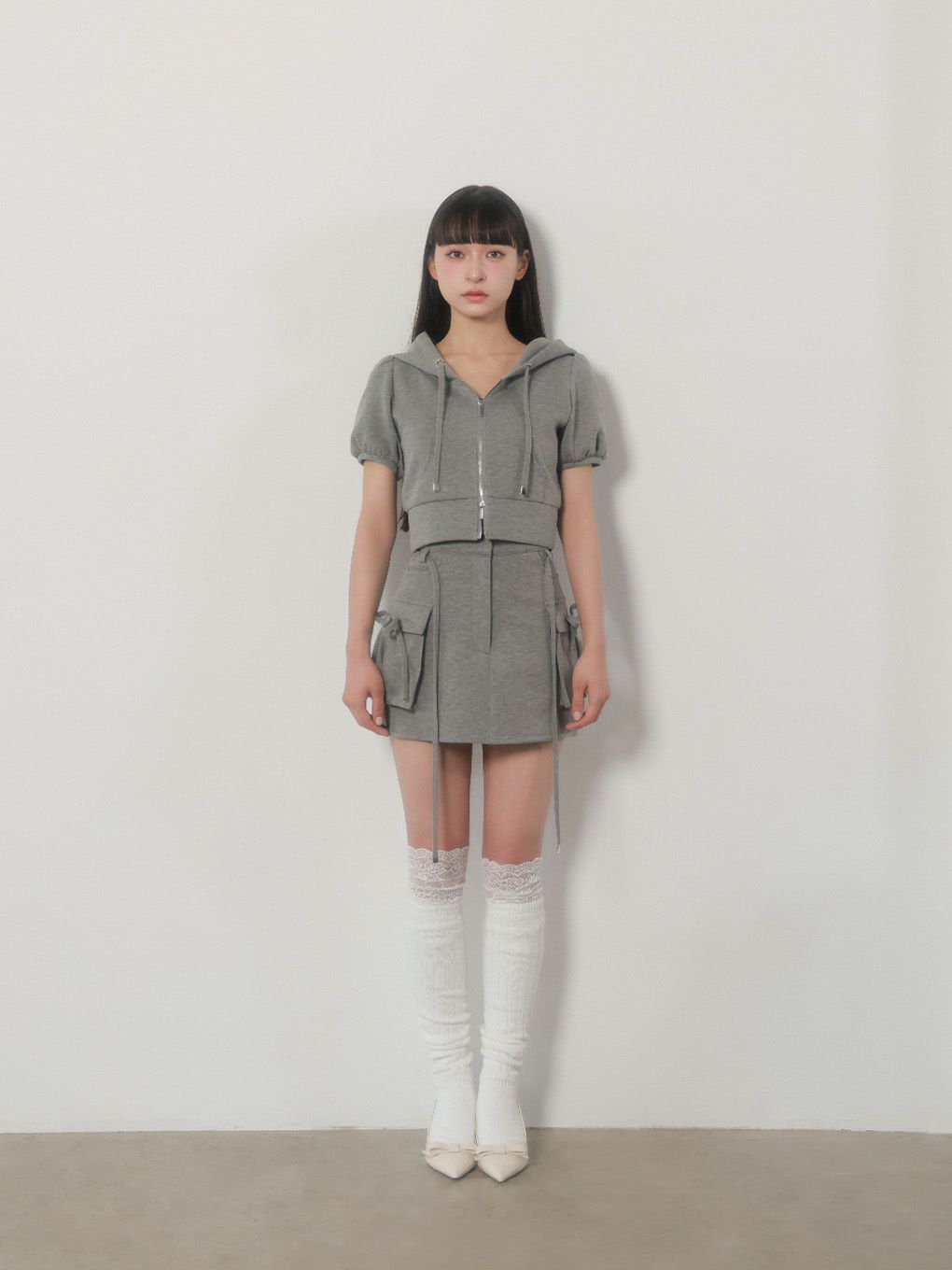 【BUBBLES】カーゴスウェットセットアップ