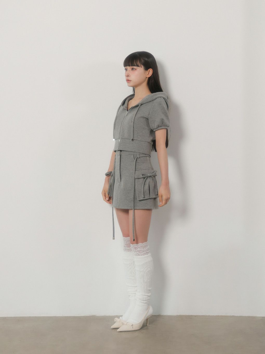 【BUBBLES】カーゴスウェットセットアップ