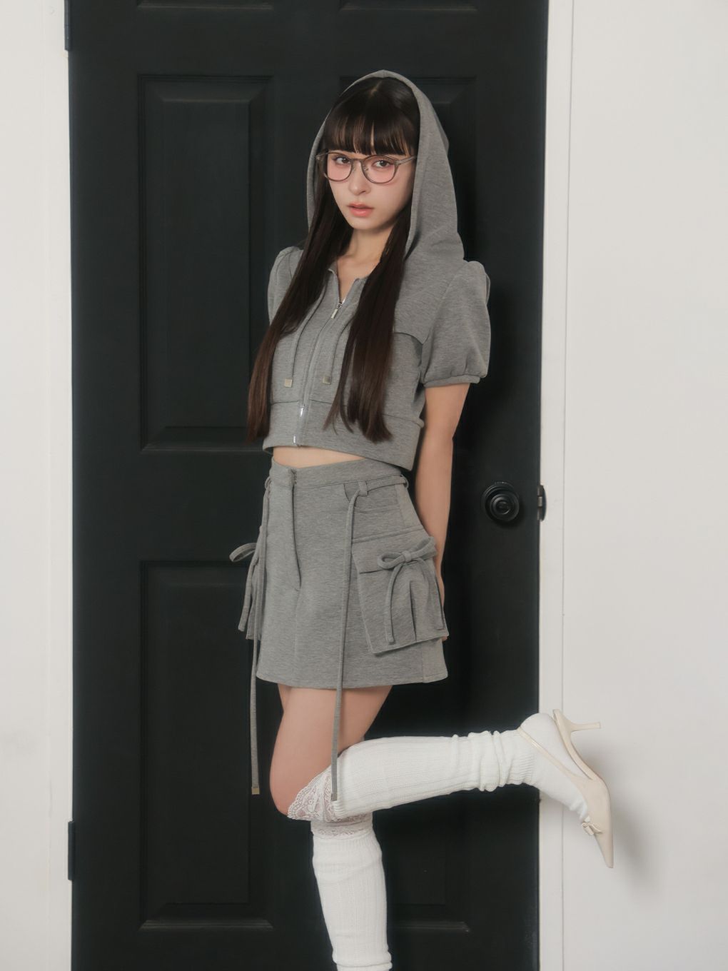 【BUBBLES】カーゴスウェットセットアップ