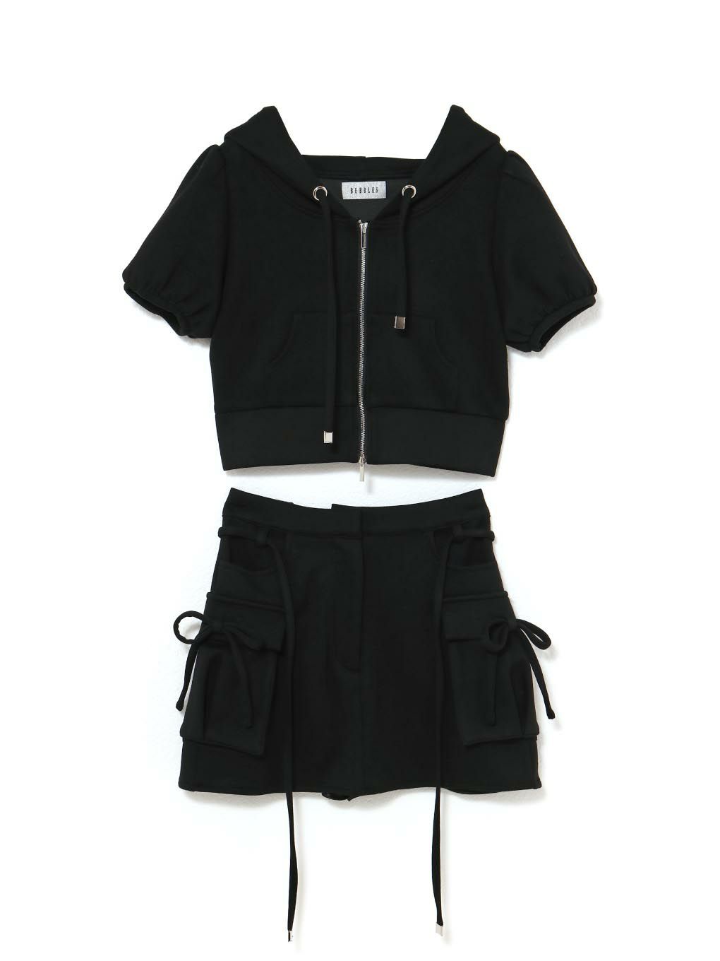 【BUBBLES】カーゴスウェットセットアップ