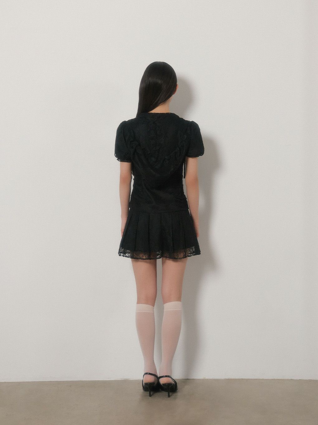 【BUBBLES】レースパーカーセットアップ