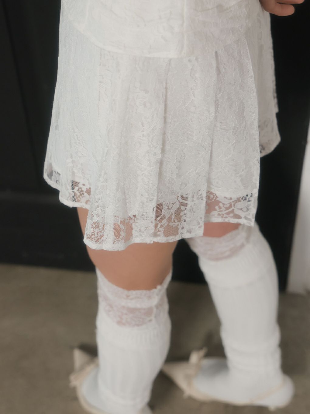 【BUBBLES】レースパーカーセットアップ