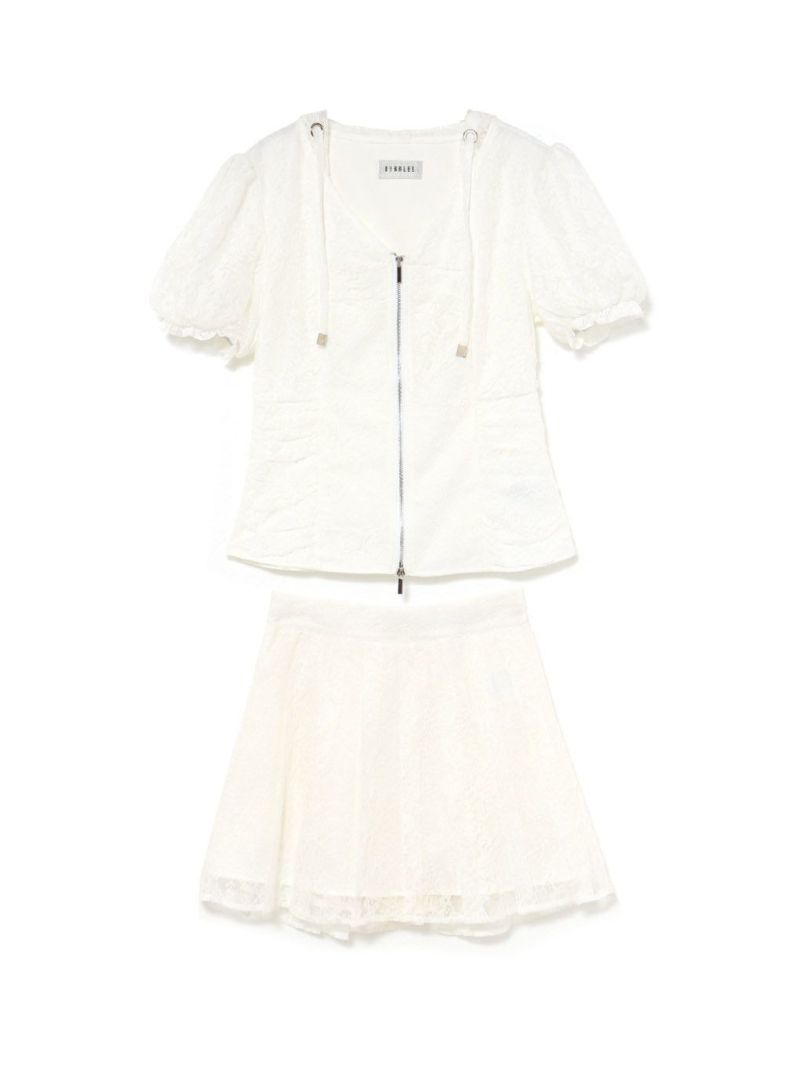 BUBBLES】リボンレースセットアップ | sparkling mall online store