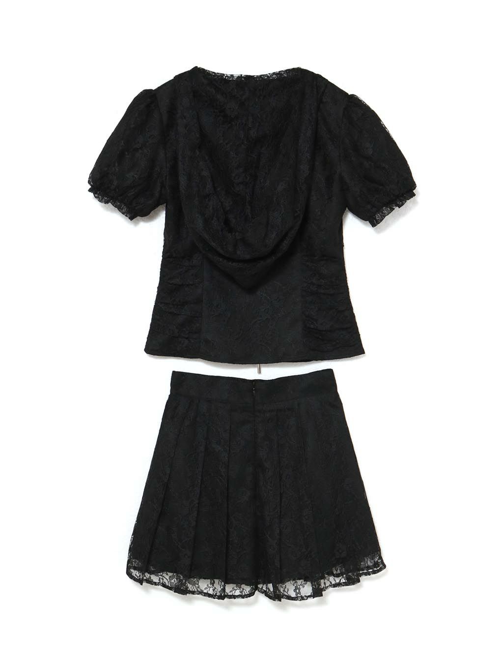 【BUBBLES】レースパーカーセットアップ