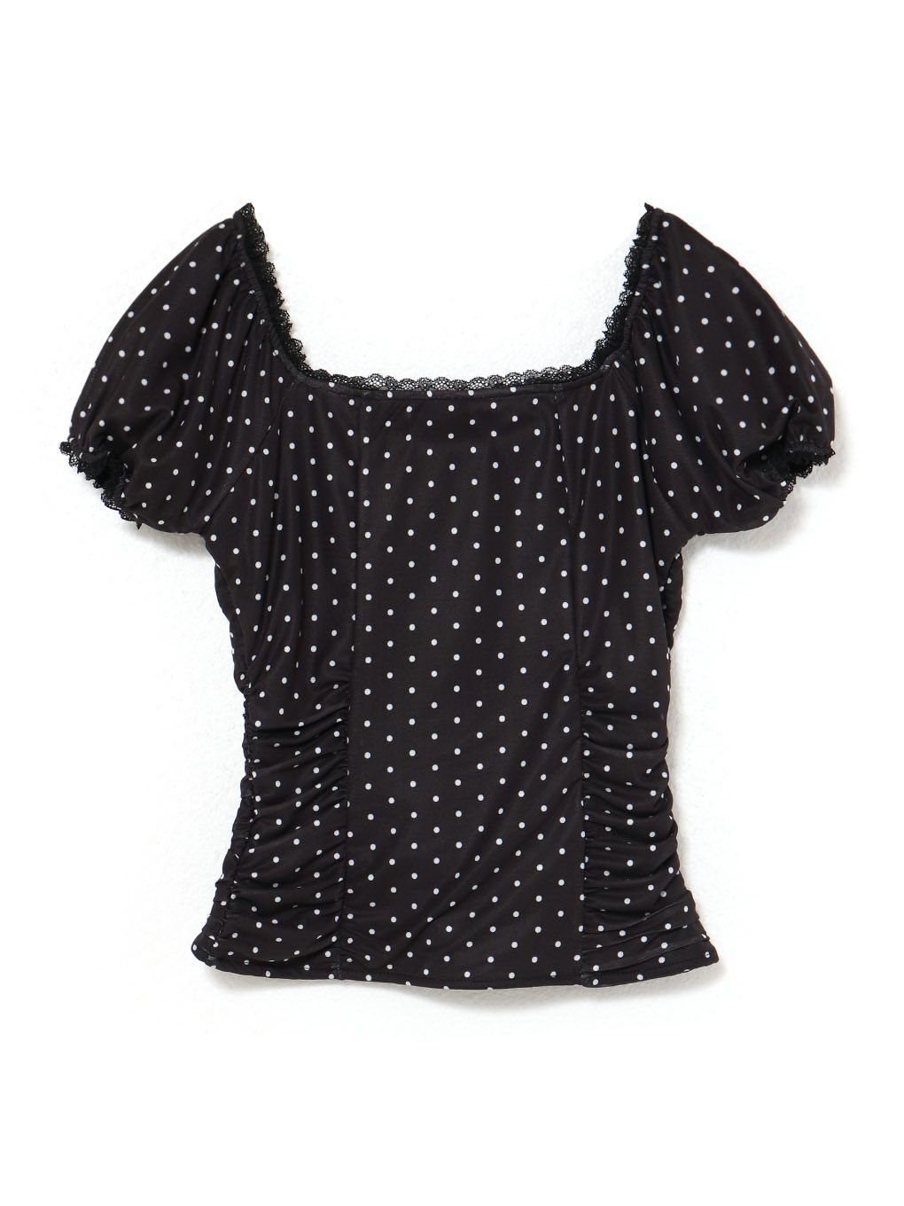 【BUBBLES】パターンリボントップス