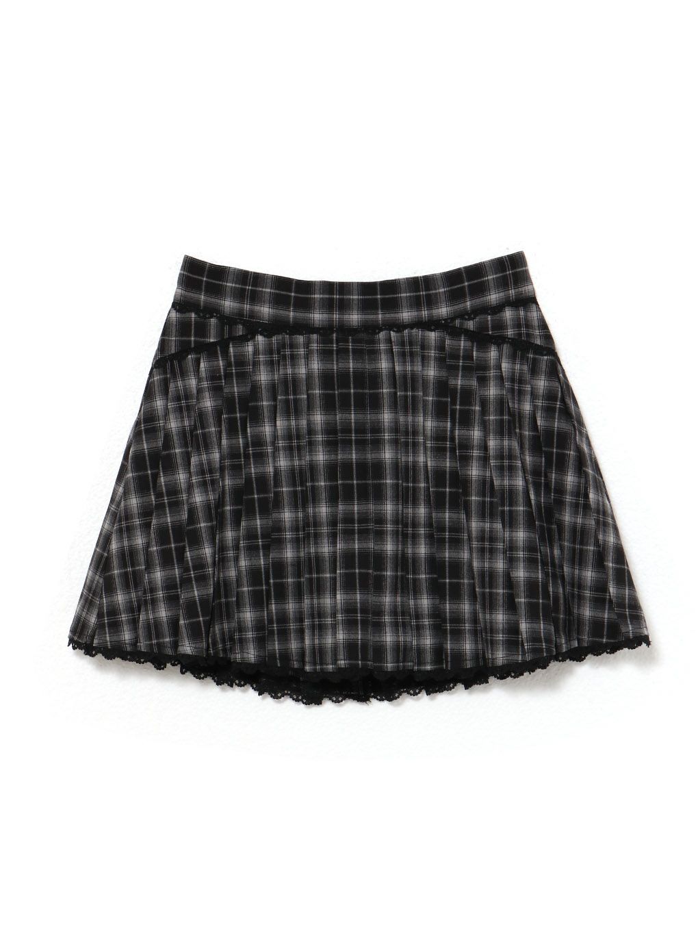【BUBBLES】ミニレースプリーツスカパン