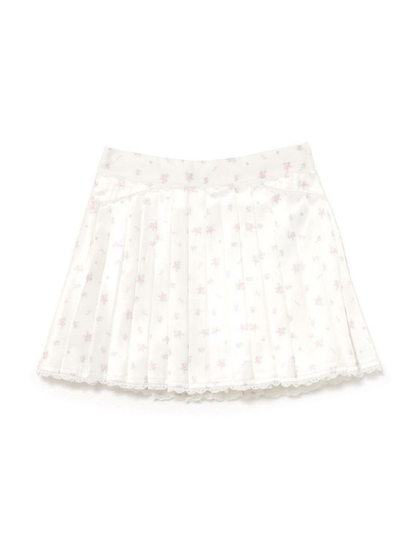 BUBBLES パターンリボントップス、レースカンカンミニスカパン BUBBLES】クロスリボンスカパン | sparkling mall online store