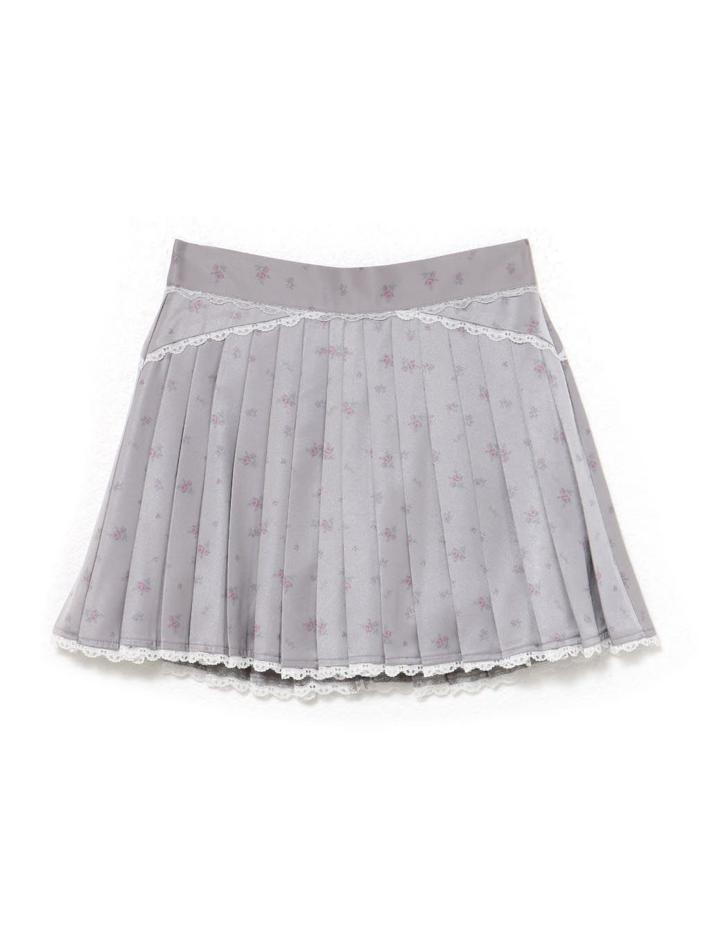 【BUBBLES】ミニレースプリーツスカパン