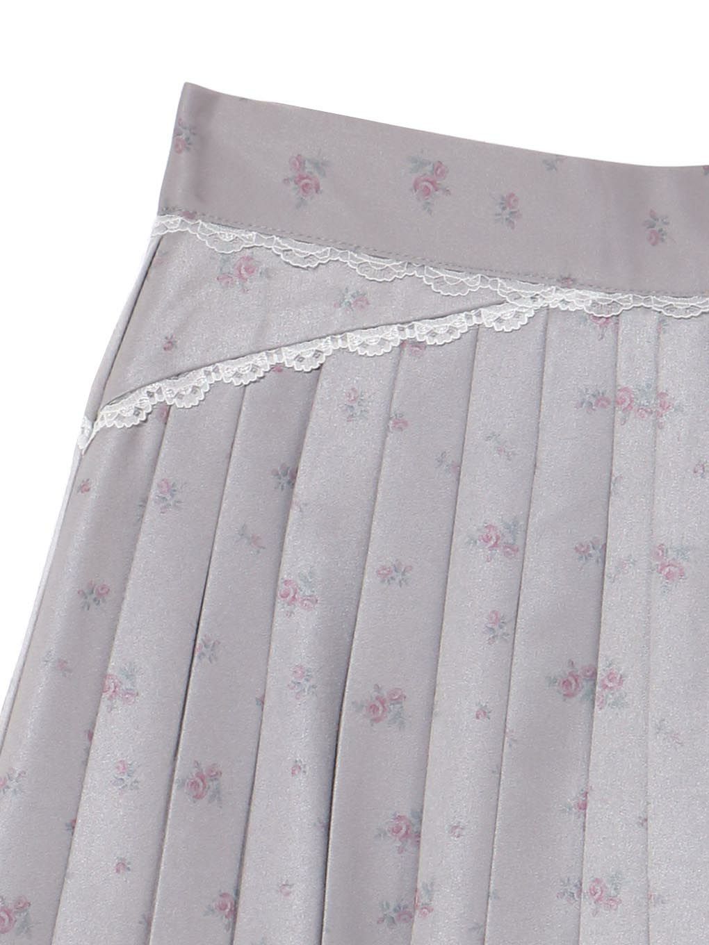 【BUBBLES】ミニレースプリーツスカパン