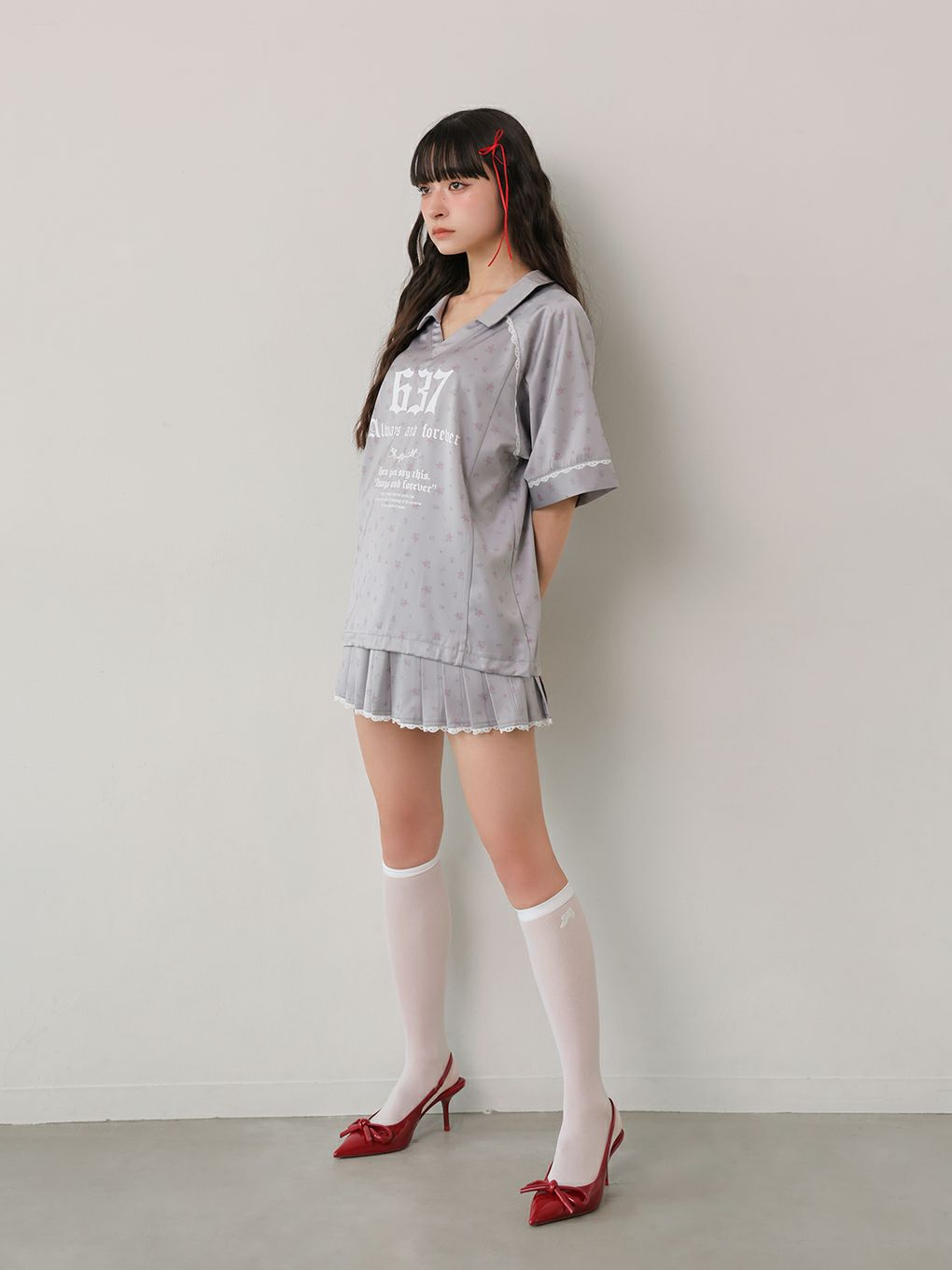 【BUBBLES】ポイントレースゲームシャツ