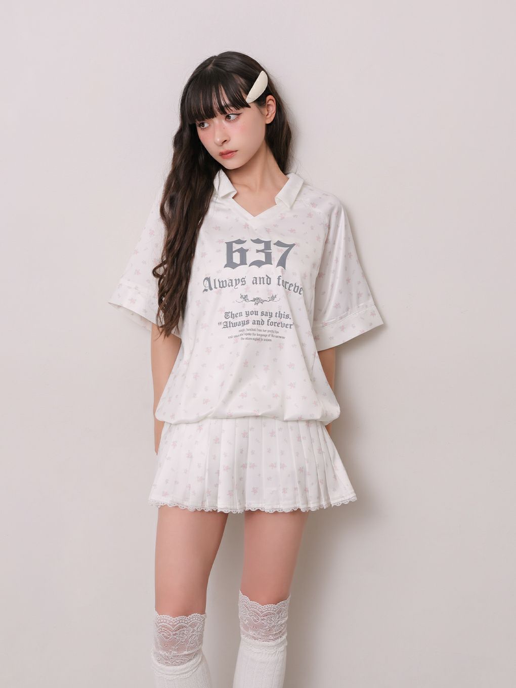 【BUBBLES】ポイントレースゲームシャツ