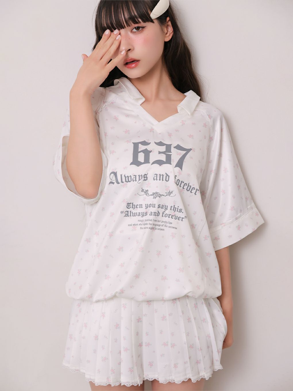 【BUBBLES】ポイントレースゲームシャツ