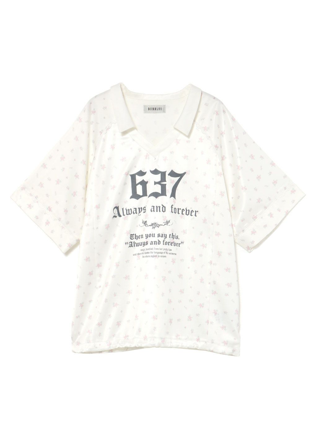 【BUBBLES】ポイントレースゲームシャツ