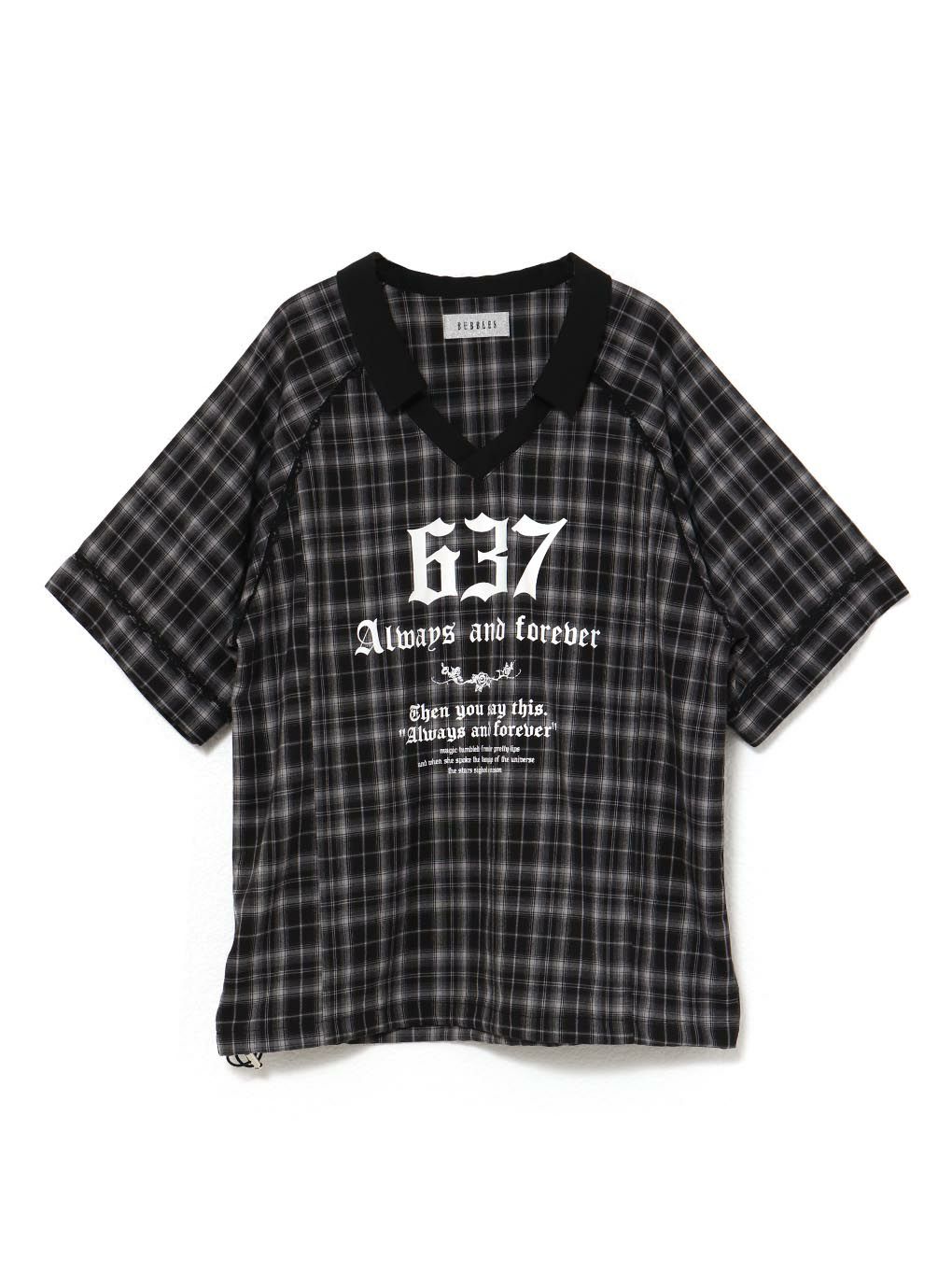 【BUBBLES】ポイントレースゲームシャツ