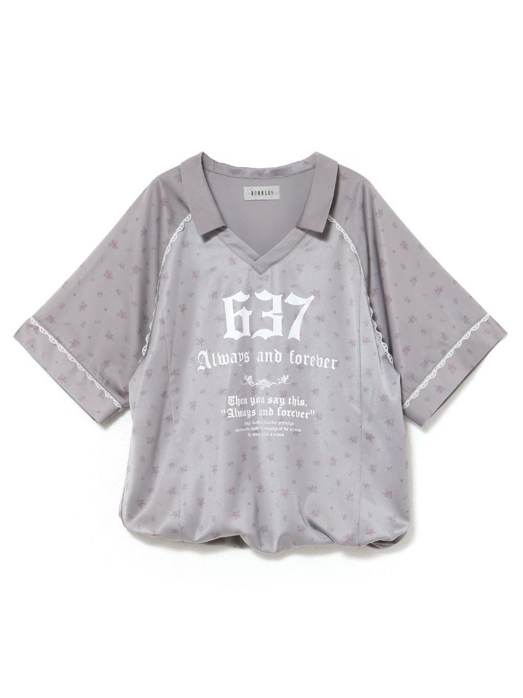 【BUBBLES】ポイントレースゲームシャツ