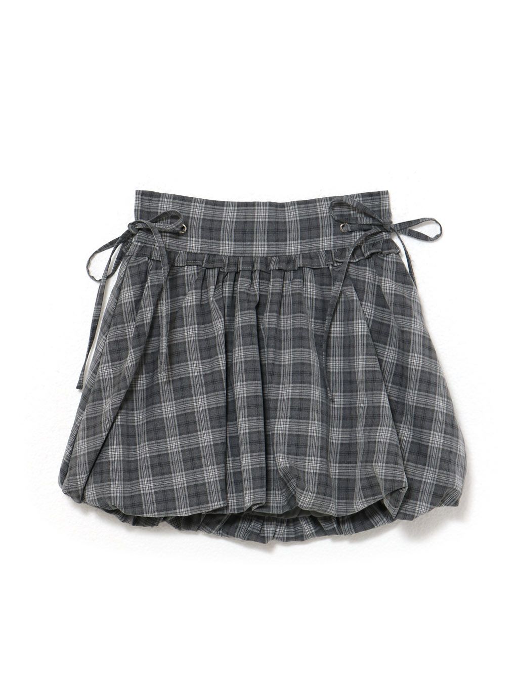 【BUBBLES】サイドリボンバルーンスカート
