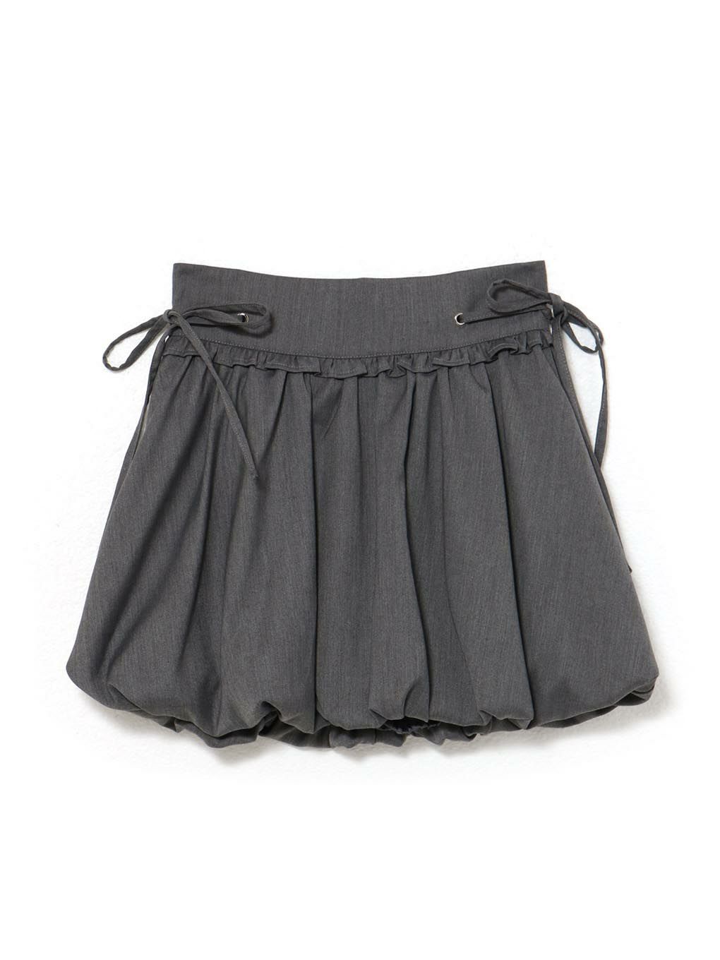 【BUBBLES】サイドリボンバルーンスカート