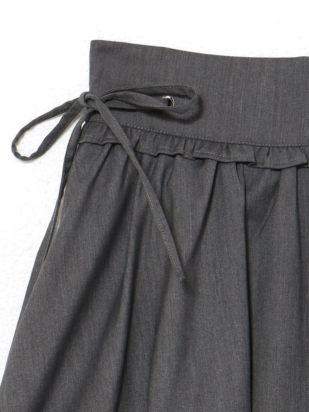 【BUBBLES】サイドリボンバルーンスカート