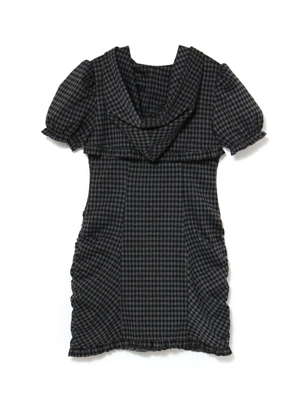 【BUBBLES】ギャザーパーカーワンピース