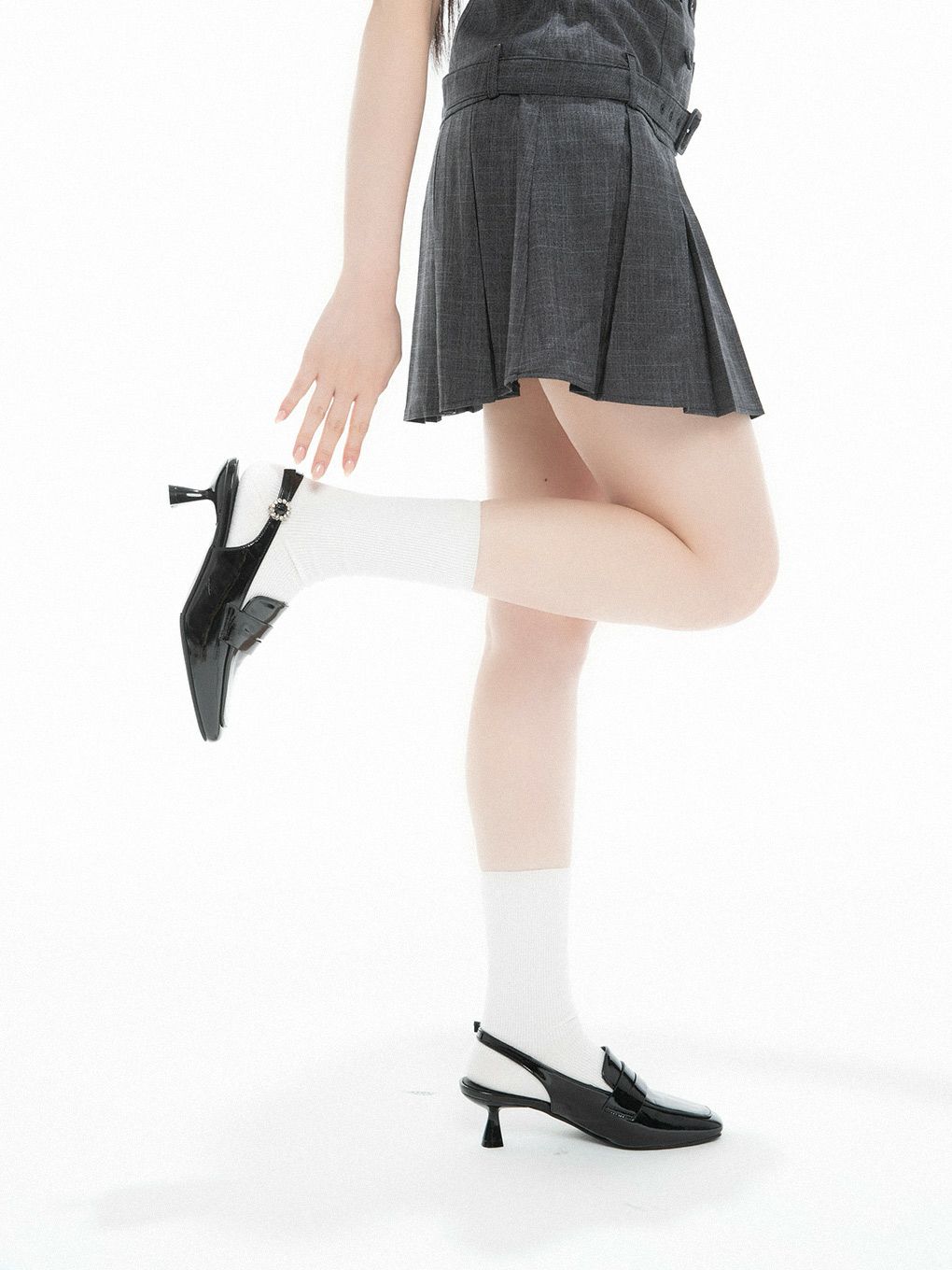 【BUBBLES】ローファーミュール