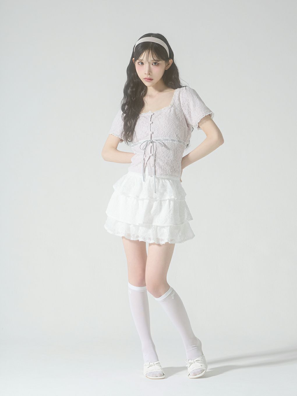 【BUBBLES】ガーリーレーストップス