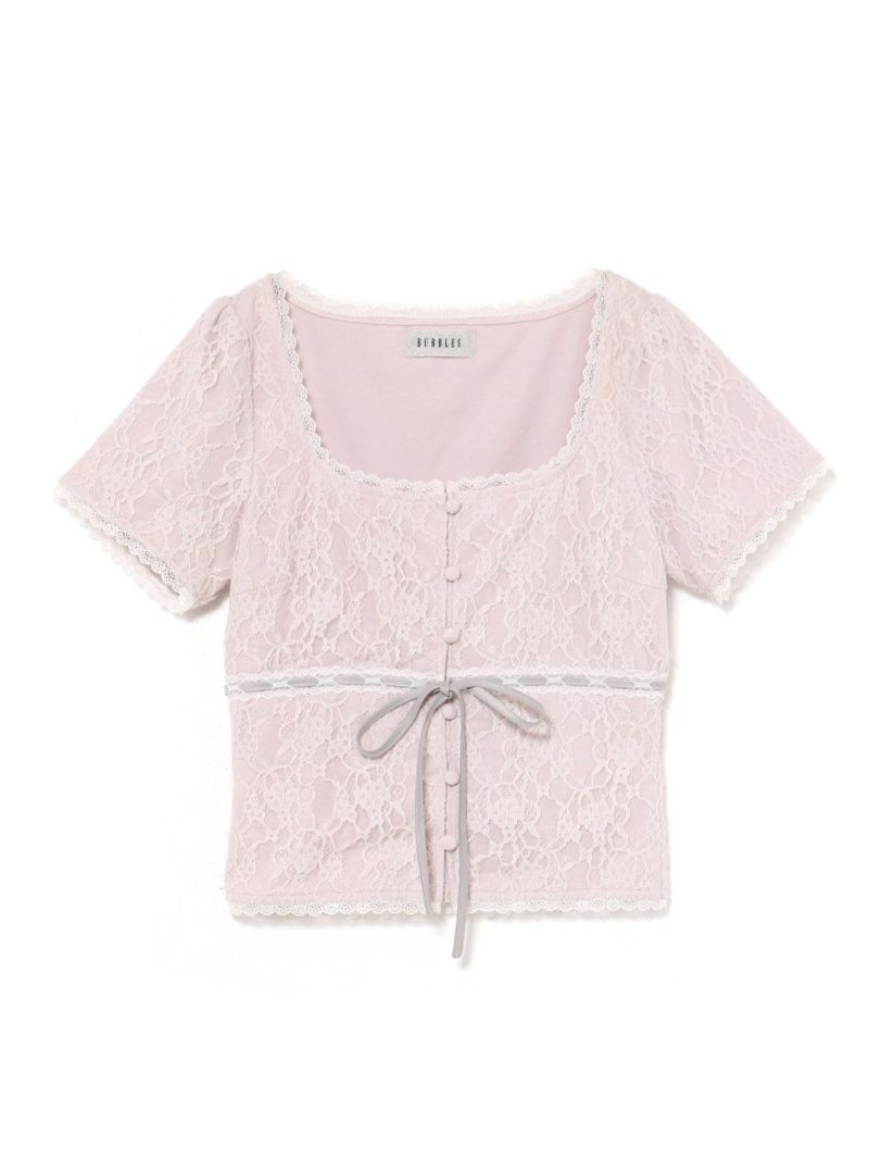 ファッション人気ブランドランキング BUBBLES】ガーリーレーストップス | sparkling mall online store トップス