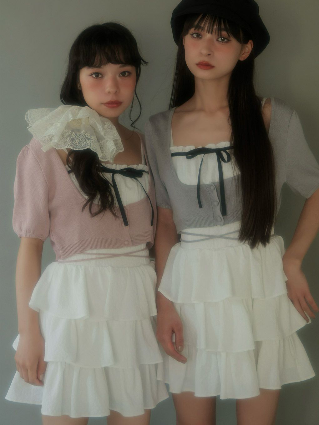 【BUBBLES】コケットティアードワンピース